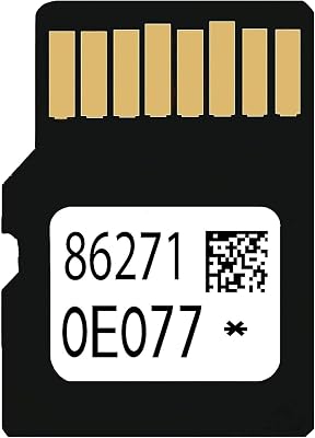 2025 Updated Toyota Navigation SD Card - OEM Replacement for 4RunnerTacomaRAV4 2014-2018 | Lifetime Map Updates, Offline GPS & VIN Lock Security, 86271 0E077
