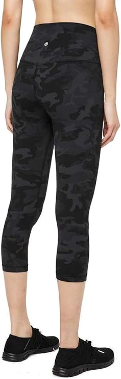 Lululemon Athletica Align Crop 21 inch (Heritage 365 Camo Deep Coal, 2)