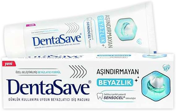 DentaSave Beyazlatıcı Diş Macunu 75 ml Sensocel Teknolojisi