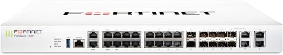 FortiGate-100F Network Security Appliance Plus 5 Year FortiGuard Unified Threat Protection (UTP) and FortiCare Premium (FG-100F-BDL-950-60)