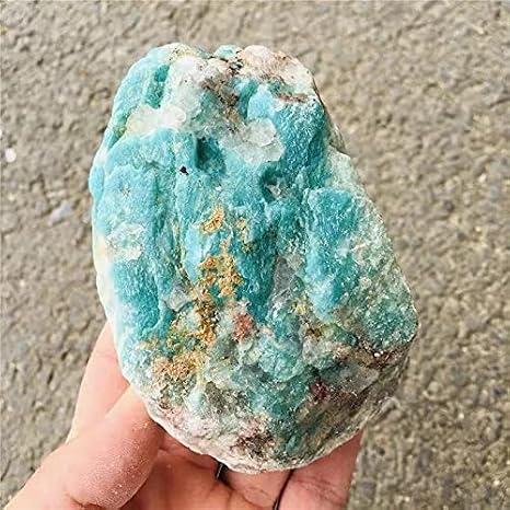 MOKA 1PC 400G-500G Natural Raw Gemstone Rough Chrysocolla Stone Fynchenite Crystal Mineral Specimen for Sale