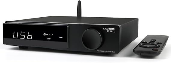 SMSL DO100 PRO Balanced DAC ES9039Q2M x2 MQA DAC Bluetooth 5.1 Desktop Home Audio Decoder USB/Bluetooth/Opt/Coax/HDMI ARC Input RCA/XLR Output USB DAC Support HDTV XMOS XU316 768kHz DSD512