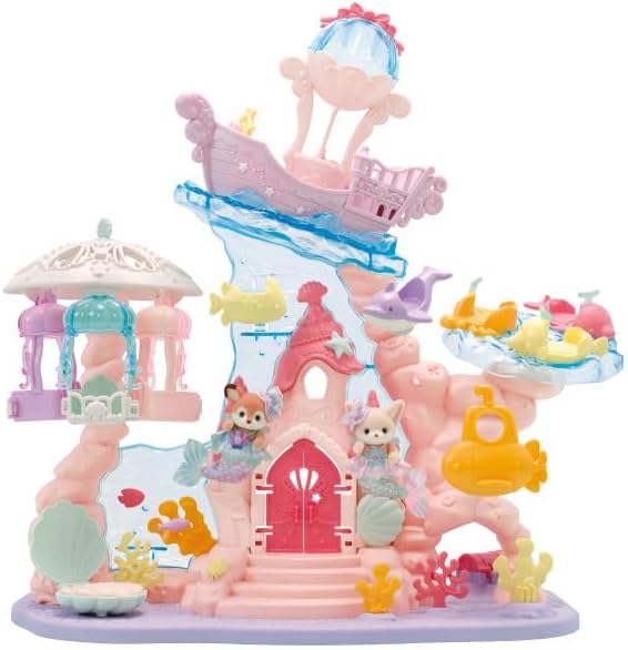 Calico Critters - Baby Mermaid Castle - Calico Land Amusement Series