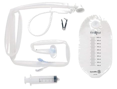 ConvaTec 418000 Flexi-Seal Signal FMS Kit, 3 Filtered Bags