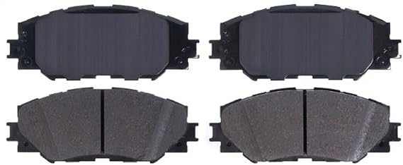 AD1210 OEM ADVICS Ultra-Premium Ceramic Disc Brake Pad Set - Compatible with Select Lexus HS250h, Pontiac Vibe; Scion xB, xD; Toyota Corolla, Matrix, Prius V, RAV4; FRONT