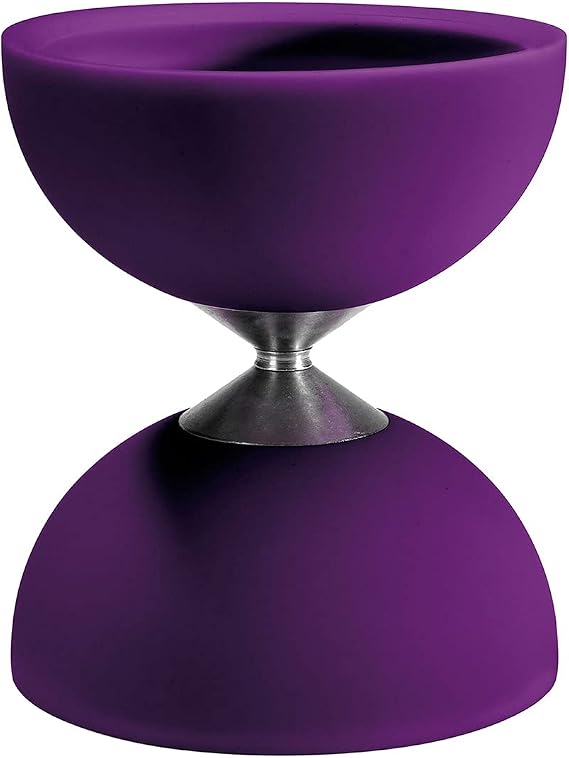 Fehn Eureka 515735 Acrobat 105 Rubber Diabolo, Purple