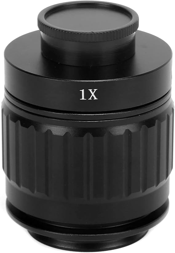 C Mount Camera Adapter for Trinocular Stereo Microscope 1X 38mm Tube Lens Adapter
