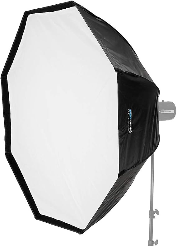 Pro Studio Solutions EZ Pro ビューティーディッシュ オクタゴン ソフトボックス 48インチ スピードリング付き Novatron Mシリーズ モノライト M150 M300 M500 ベアチューブヘッド 2107FC ストロボフラッシュライト スピードリング ソフトボックス Octbox