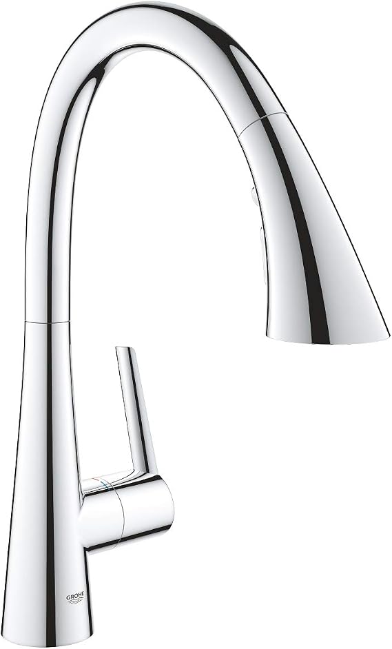 Grohe Eviye Bataryası Spiralli 2 Fonksiyonlu Zedra Krom- 32294002