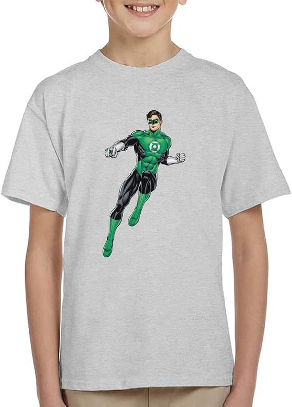 All+Every Green Lantern Ring Pose Kid's T-Shirt