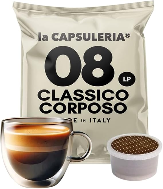 CLASSICO CORPOSO coffee, creamy (100 Kapseln) kompatibel mit Lavazza Espresso Point - (La Capsuleria)