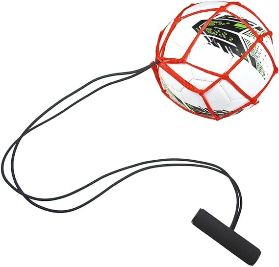 AGORA Soccer Ball Bungee Elastic Training Juggling Net