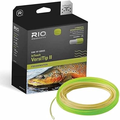 RIO Fly Fishing Fly Line InTouch Varsity Wf7F Fishing Line, Straw-Light-Green