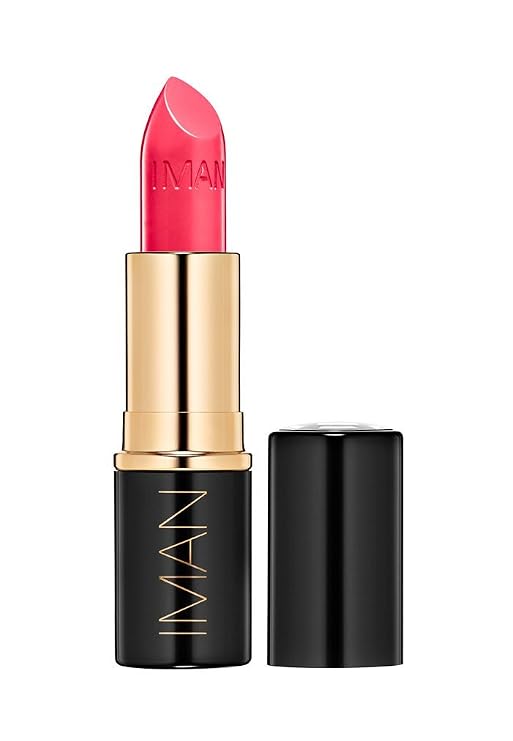 IMAN Cosmetics Moisturizing Lipstick, Hot Pink, Kinky Pink