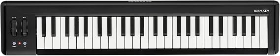 Keyboard Piano 49-Key Compact USB MIDI Keyboard Controller