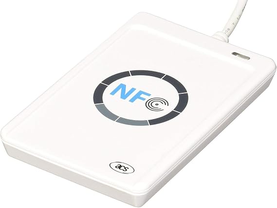 Yosoo ACS ACR122U USB 2.0 Smart Card Reader White (Windows 2000, Windows 2000 Professional, Windows 7 Home Basic x64, Windows 7, Android, ISO 14443, CE, FCC, KC, VCCI, PC/SC, CCID, USB)
