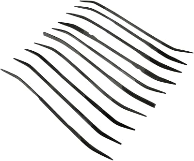SE Riffler File Set - Precision Hand Tools - Double Ended Metal Files - Set of 10 Pcs - 745RF