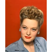 Alexis Smith dramatic glamour portrait posing by red backdrop 8x10 Photo