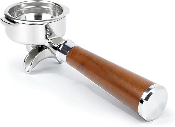58mm ポルタフィルター ダブルスパウト付き E61、Flair 58、ECM、Rancilio Silviaに適合
