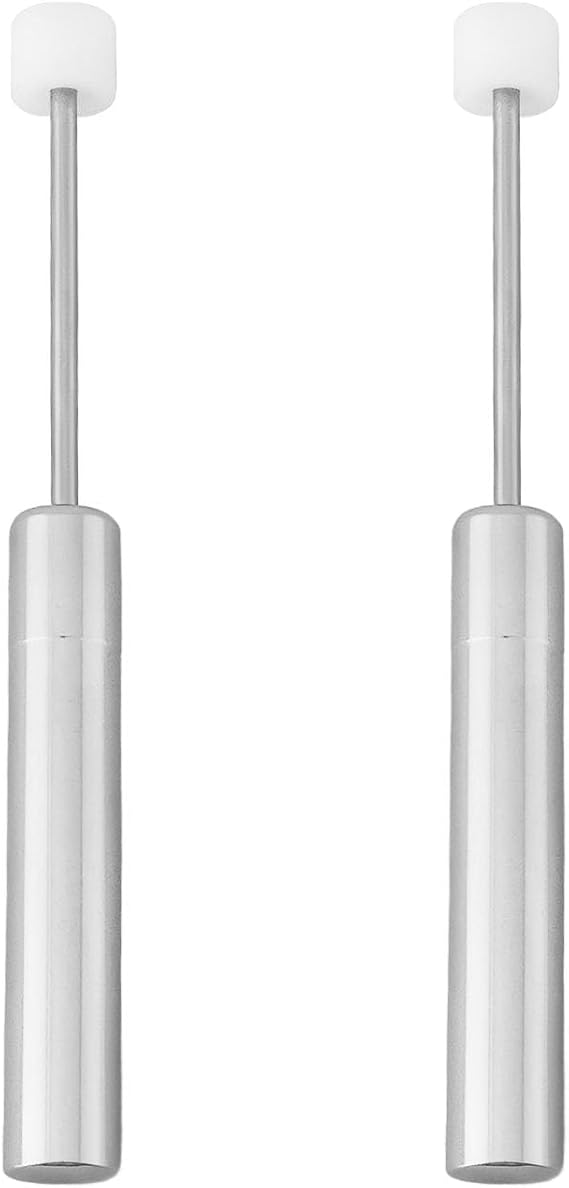ECSiNG 2pcs 74x40x7.8mm Soft-Close Trash Can Damper Piston with Lid Steel and Plastic Mechanism Trash Can Damper Replacement for Kitchen Trash Can