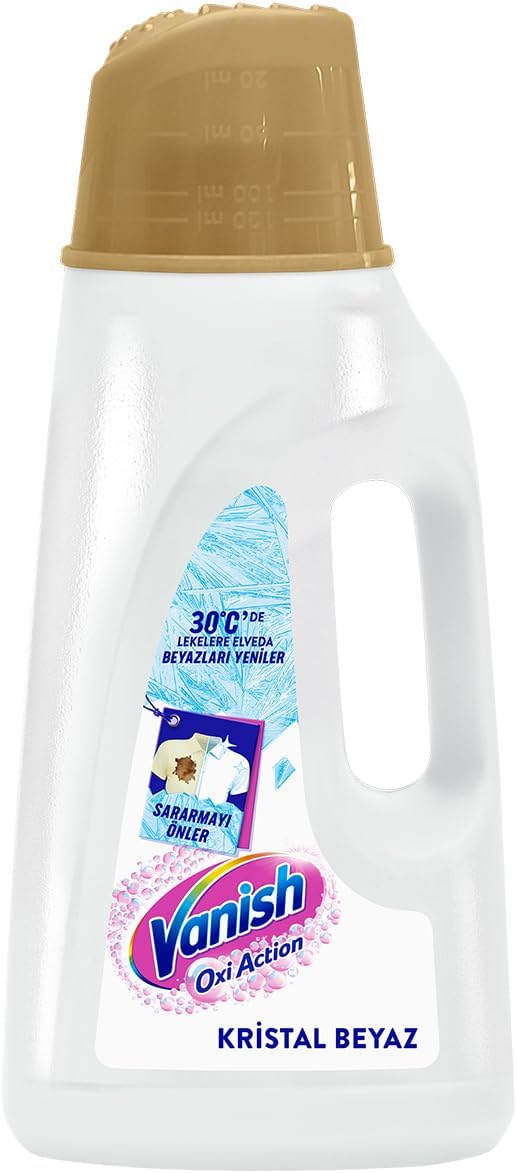 Vanish Kosla Multipower Beyazlar için Leke Çıkarıcı ve Çamaşır Deterjanı Güçlendirici Sıvı (1 x 2000 ml)