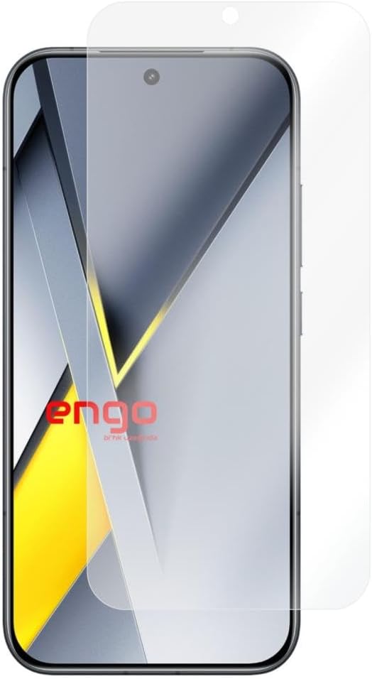 Engo Poco F8 Ultra İle Uyumlu Mat Ekran Koruyucu Parmak İzi Bırakmayan Parlama Önleyici Koruma, 9H Temperli Nano Cam