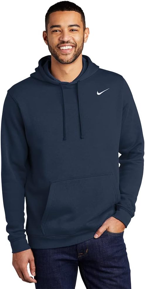 Nike Men's Hoodie Sweatershirt Pullover Club Cotton With Big and Tall Sizes