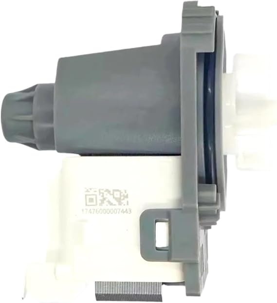 Dishwasher Drain Pump Accessories, Compatible for Midea, KDW60311CBI, Compatible for Saipu, SP-DP-01-20BW 17476000007443 220-240V 50hz0.24A Drain Pump Replacement Parts