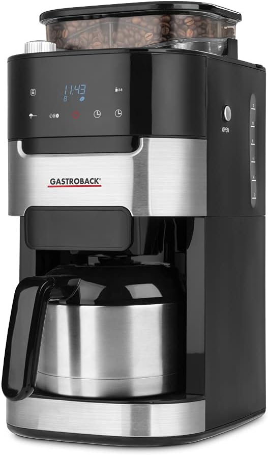 GASTROBACK Grind & Brew Pro Thermo Coffee Machine