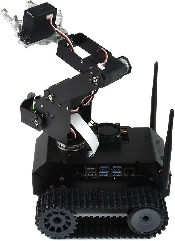 Waveshare JETANK AI Kit, AI Tracked Mobile Robot, AI Vision Robot, Includes Waveshare Jetson Nano Dev Kit 4GB (NOT Support Nano 2GB)