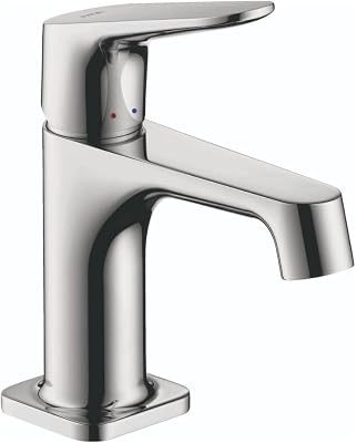 AXOR Citterio M Modern Minimalist Hand Polished 1-Handle 1 6-inch Tall Bathroom Sink Faucet in Chrome, 34016001