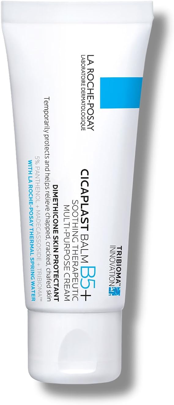 La Roche-Posay Cicaplast Baume B5+ for Irritated Sensitive Skin, 40ml | Ultra Repair Multi-Purpose Soothing Balm, Skin Barrier Repair Formula with Panthenol, Madecassoside, Prebiotic Tribioma