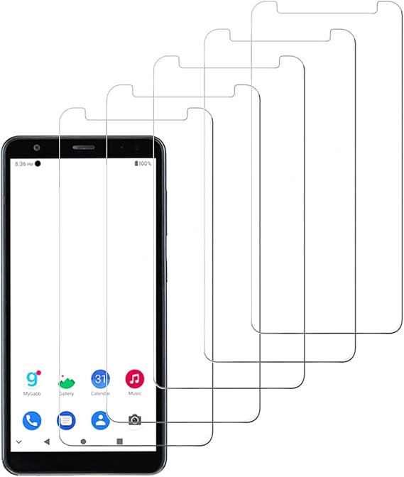 [5 Pack] Compatible with ZTE Gabb Z2 Screen Protector