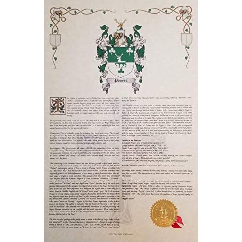 Mr Sweets Banic Coat of Arms, Crest & History 11x17 Print - Name Meaning, Genealogy, Family Tree Aid, Ancestry, Ancestors, Namesakes - Surname Origin: Croatian Croatia