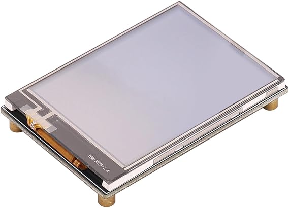 2.4 Inch SPI Touch LCD Display Module, 320x240 Resistive TFT Screen with ILI9341 Driver & XPT2046 Controller, 3.3V/5V HMI Interface Board for Embedded Development