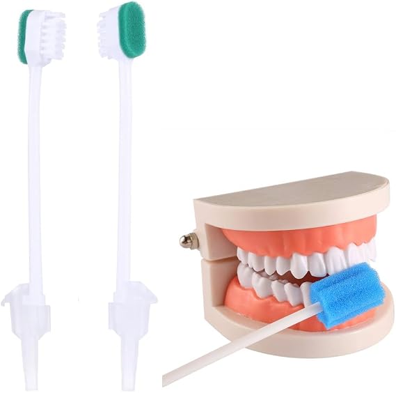 Disposable ICU Suction Toothbrush Sputum with Mouth swabs