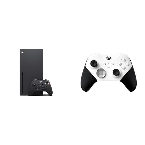 Xbox Series X & Elite Wireless Controller Series 2 Core - White