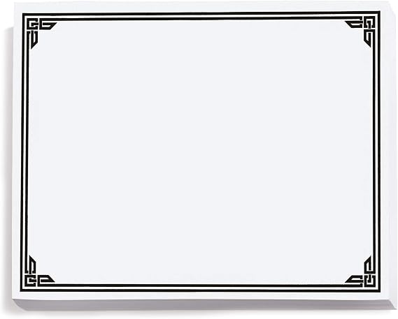 Majestic Specialty Certificates, White, 812" x 11", 50 Sheets