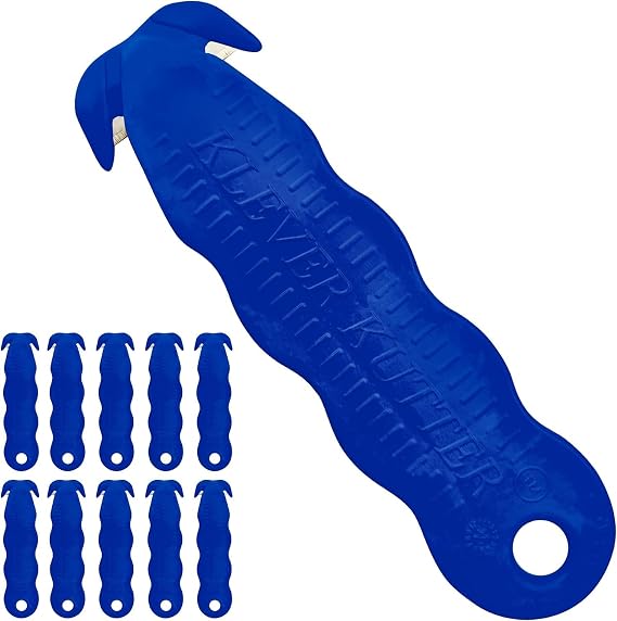 Klever Kutter (10 - Pack, Blue)