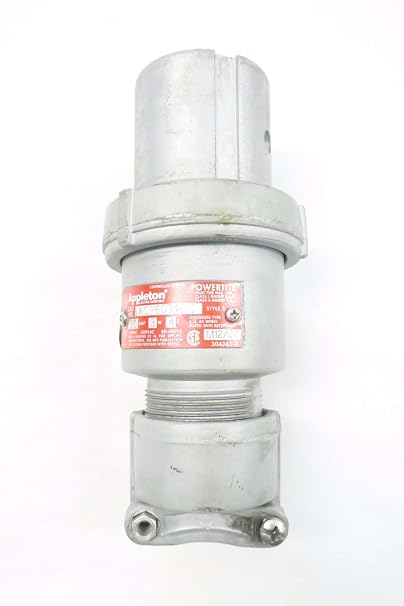 Appleton ACP6034BC Powertite Connector, 60 Amp, 3W 4P