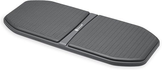 Gaiam Evolve Balance Board Standing Desk, Anti Fatigue Wobble Board for Home Office, Physical Therapy, Exercise Equipment, Stability Rocker for Constant Movement, Increase Focus, Floor Mat Alternative