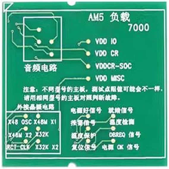 CPU Socket Tester for AM5 CPU Socket Testing Board Diagnostic Tool for Desktop with LED Display and High Stability Socket Testers