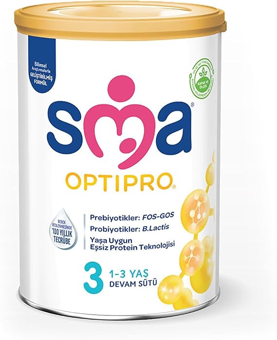 SMA Optipro 3 Devam Sütü (1-3 Yaş, 400 g)