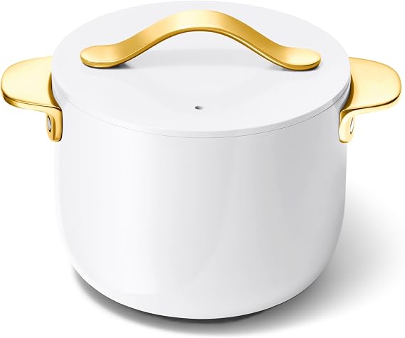 Caraway Petite Cooker, 2 qt Ceramic-Coated Pot