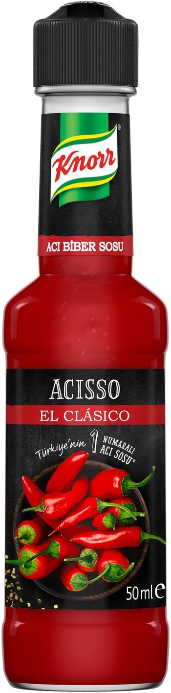 Knorr Acısso El Clasico Acı Biber Sosu, 50mL