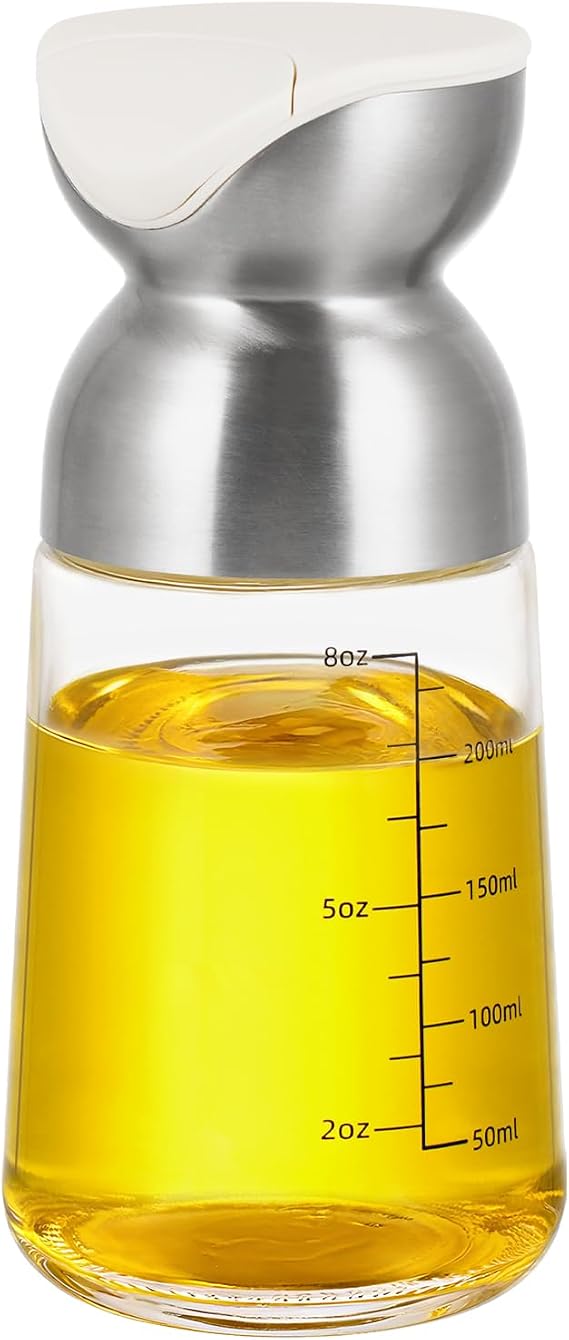 Vucchini Oil Dispenser for Kitchen 9 Ounce Salad Dressing Container