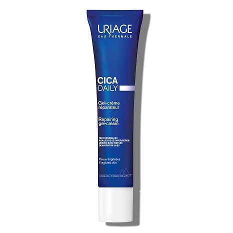 Uriage Repairing Face Moisturizer, Cica Daily Fresh gel cream, oil-free