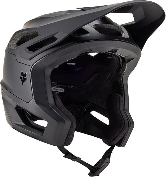 Fox Racing - DROPFRAME PRO MT Black, CE, Cycling Helmets