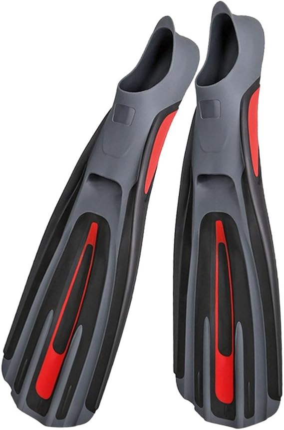 Scuba Fins for Diving Enthusiasts Looking for Comfortable Portable Diving Equipment and Easy to Put On and Off. High Flexibility Non Slip Sole Provide Comfort for Feet