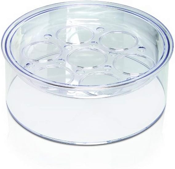 Euro Cuisine GY4 Yogurt Maker Expansion Tray, Additional Tier for Yogurt Maker Machines, BPA-Free, Dishwasher Safe, Compatible with YM80, YM100, YM650